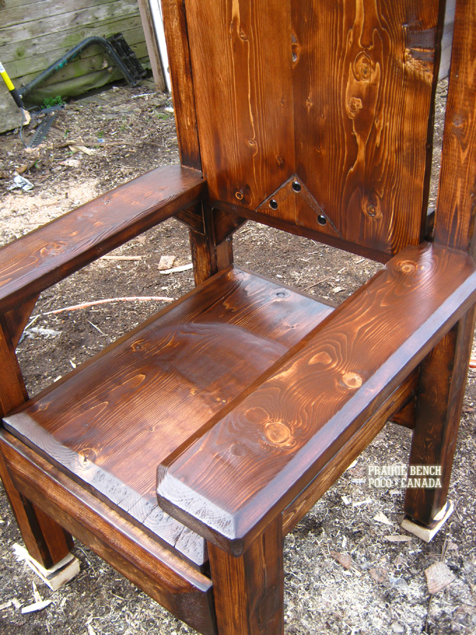 Prairie Bench crown throne replica 4